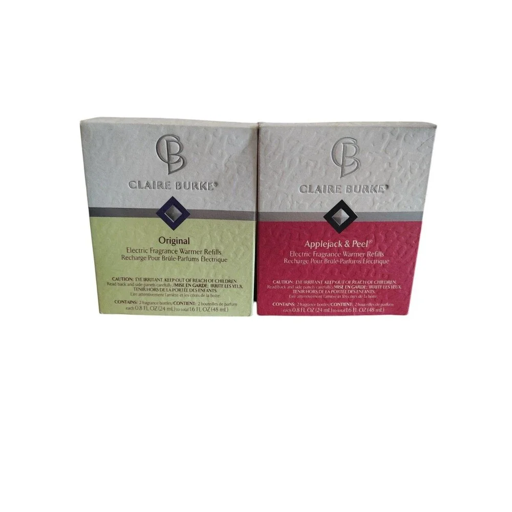 Claire Burke Original/Applejack Peel Fragrance Warmer Plug Oil Refill 2piece  55